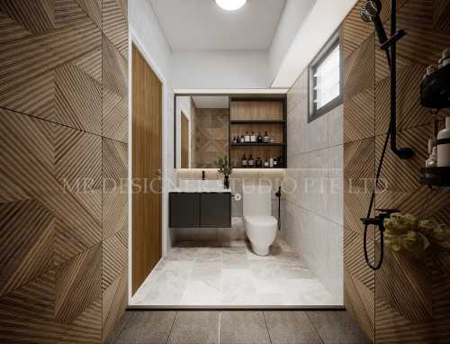 Scandinavian Bathroom at 817c keat hong link