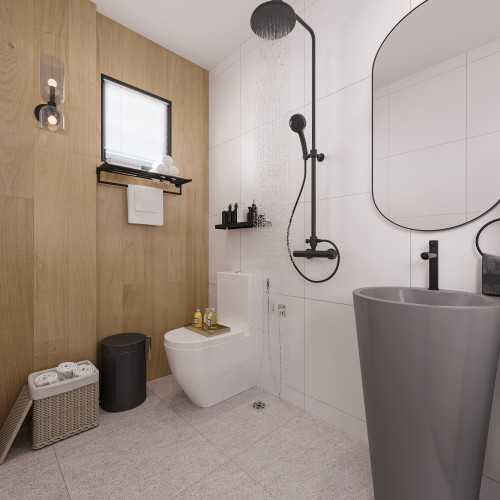 Scandinavian Bathroom at potong pasir ave 2