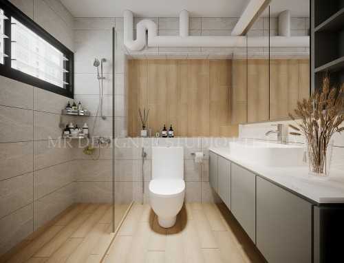 Scandinavian Bathroom at choa chu kang blk 444