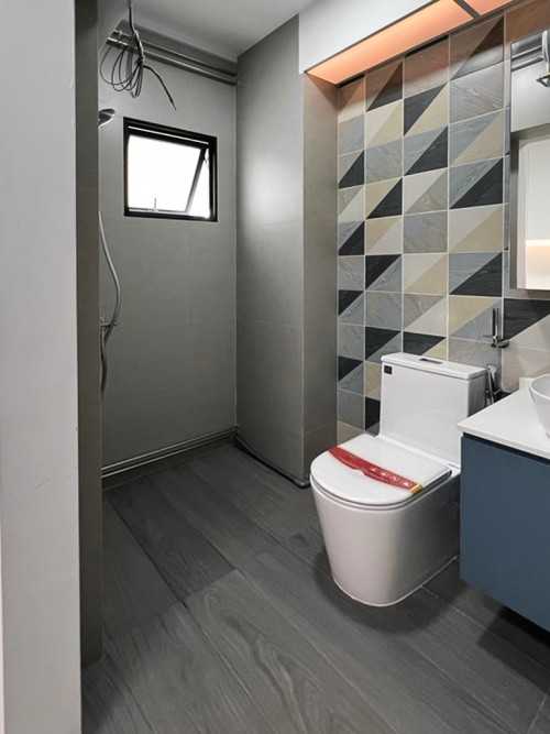 Scandinavian Bathroom at Toa Payoh Heights