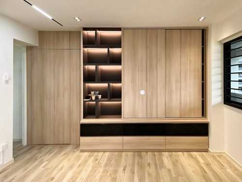 Scandinavian Living Room at Toa Payoh Heights
