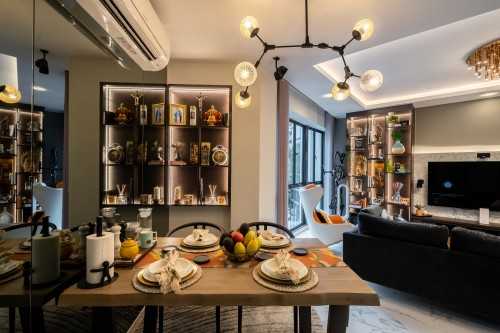 Contemporary Living Room at Hougang | Regentville