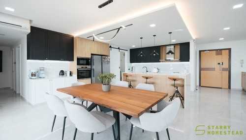 Modern Kitchen at 55 Choa Chu Kang Loop