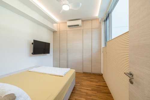 Modern Bedroom at Sennett Residences
