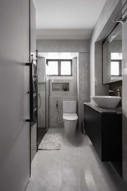 Modern Bathroom at 245 Bishan