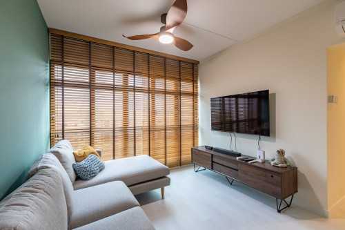 Scandinavian Living Room at Fernvale Lane