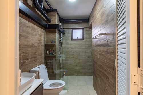 Scandinavian Bathroom at Fernvale Lane