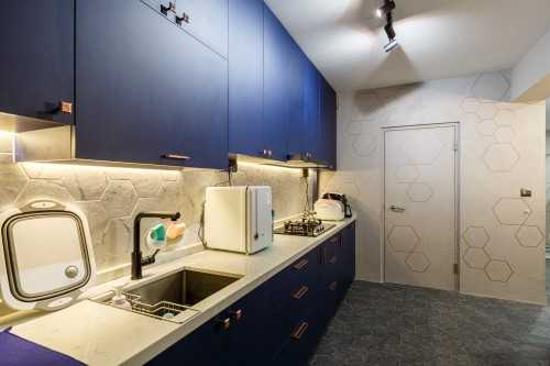 Modern Kitchen at West Edge @ Bukit Batok