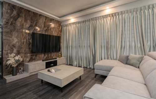 Modern Living Room at Blk 455A Ang Mo Kio Street 44