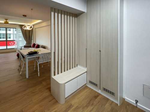 Scandinavian Foyer at Punggol Regalia