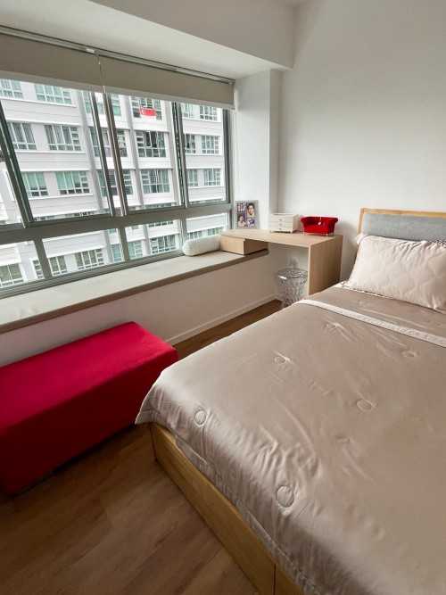 Scandinavian Bedroom at Punggol Regalia