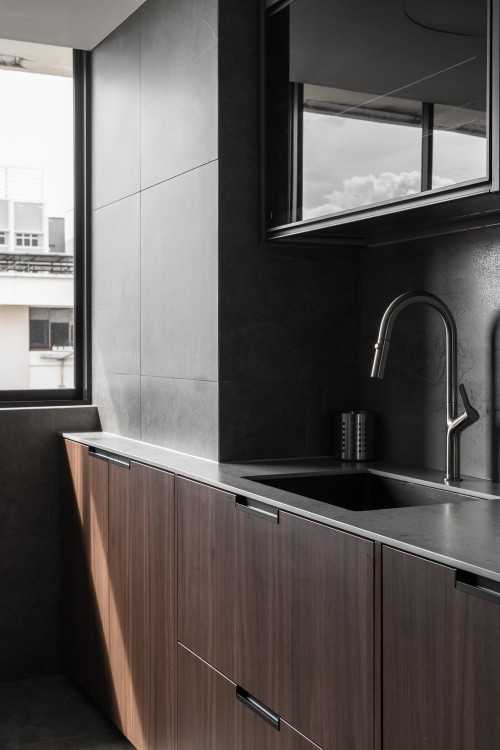 Contemporary Kitchen at Ubi Avenue 1