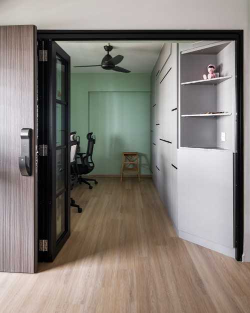 Contemporary Bedroom at 205b compassvale lane