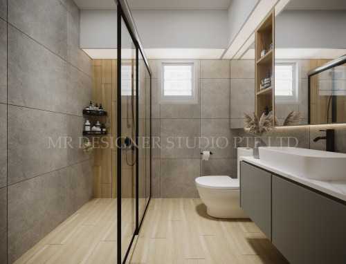 Scandinavian Bathroom at ubi 357c