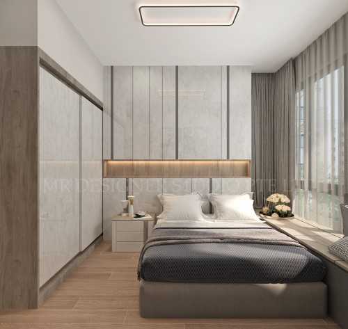 Contemporary Bedroom at H2o residence