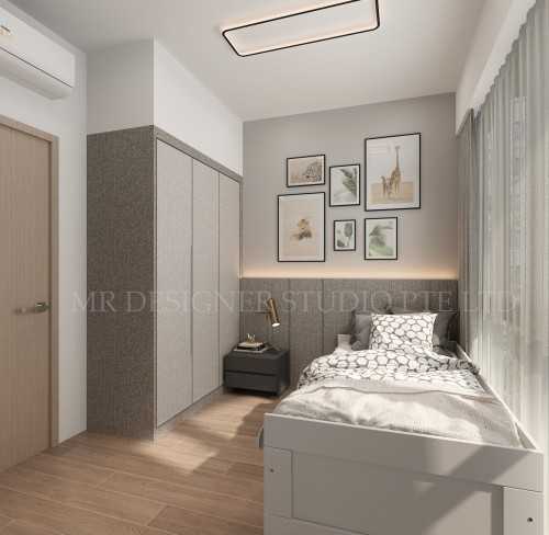 Contemporary Bedroom at H2o residence