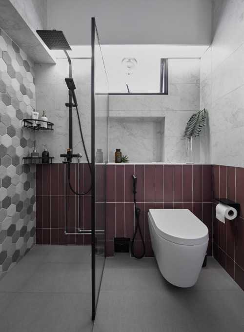 Contemporary Bathroom at Tampines Street 24