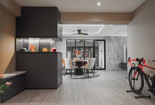 Contemporary Living Room at Tampines Street 24