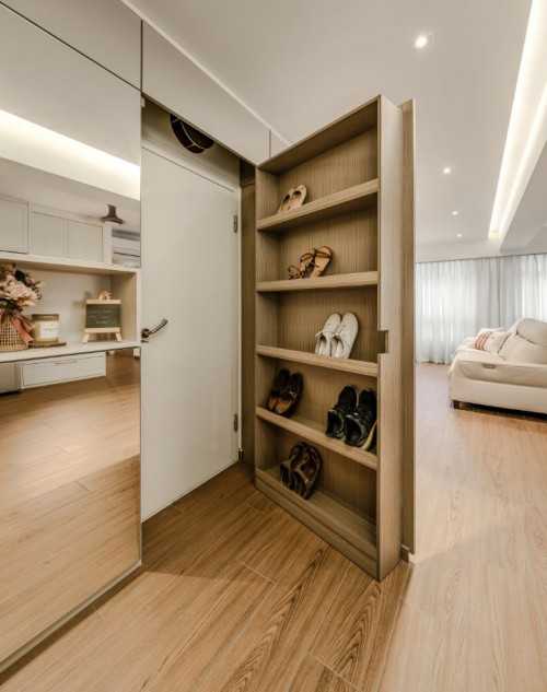 Modern Living Room at Tampines Ave 2, Singapore