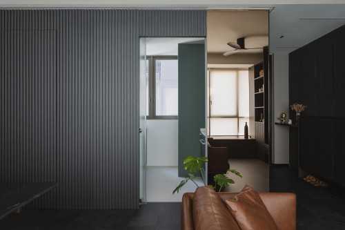 Modern Hallway at Skyline Residences
