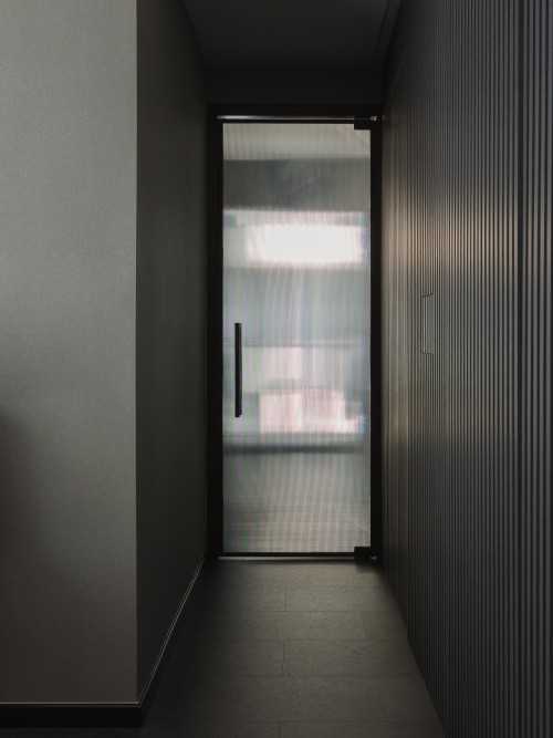 Modern Hallway at Skyline Residences
