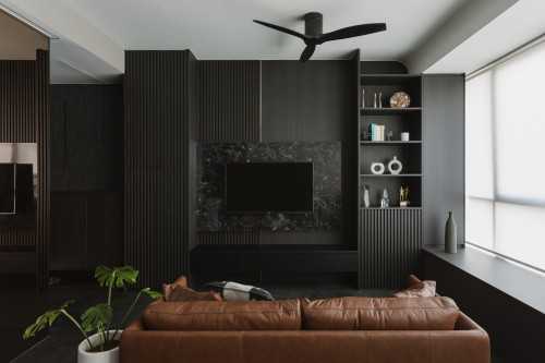 Modern Living Room at Skyline Residences