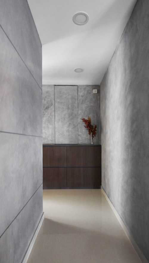 Contemporary Entryway at Bartley Residences