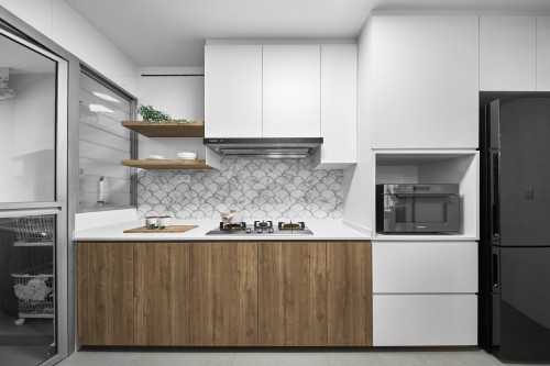 Contemporary Kitchen at Bedok Beacon
