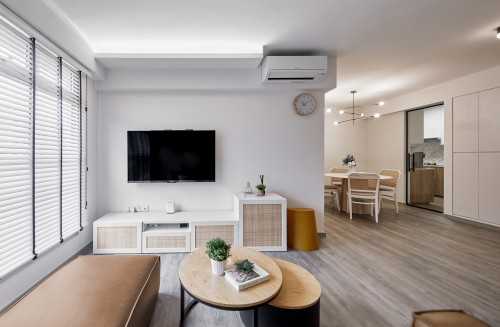 Contemporary Living Room at Bedok Beacon