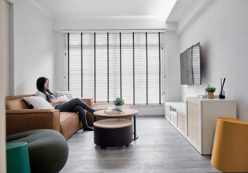 Contemporary Living Room at Bedok Beacon