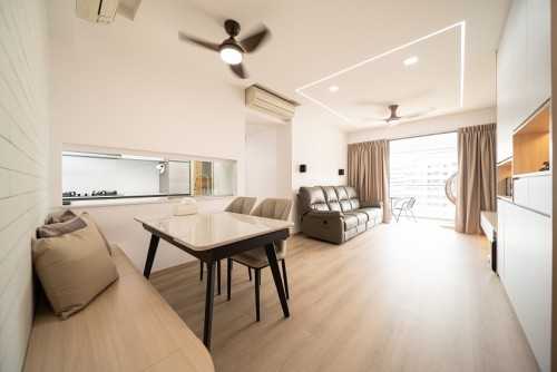 Scandinavian Dining Room at Blk 56 Punggol Walk @ A Treasure Trove
