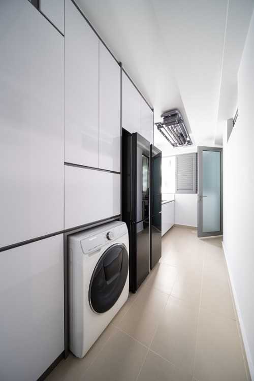 Scandinavian Service Yard at Blk 56 Punggol Walk @ A Treasure Trove