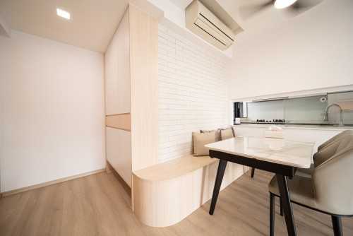Scandinavian Dining Room at Blk 56 Punggol Walk @ A Treasure Trove