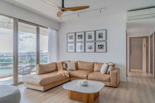 Scandinavian Living Room at Waterfront Gold @ 752 Bedok Reservoir Road