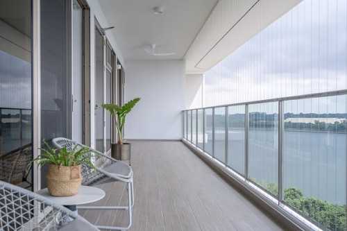 Scandinavian Balcony at Waterfront Gold @ 752 Bedok Reservoir Road