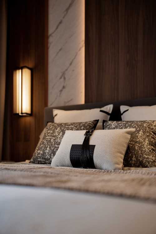 Contemporary Bedroom at Sky Vue