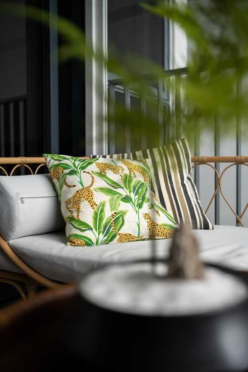 Contemporary Balcony at Sky Vue