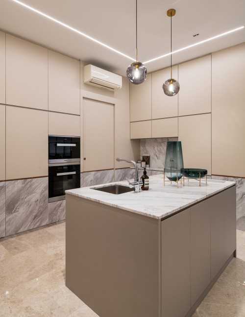 Modern Kitchen at Residences at Evelyn