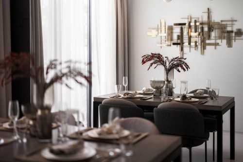 Contemporary Dining Room at Charlton