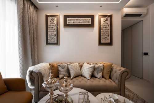Modern Living Room at Twin Vew