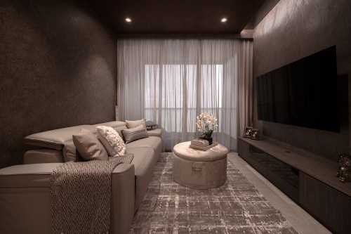Modern Living Room at The Tapestry III