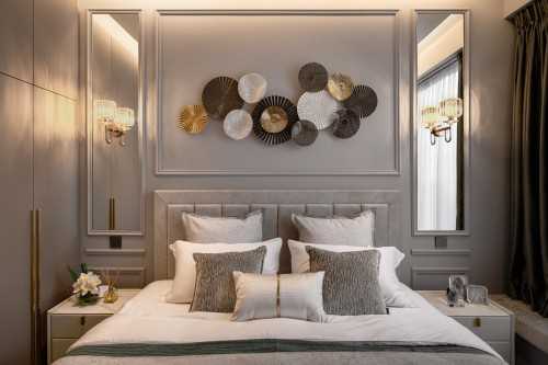 Modern Bedroom at Hillcrest Villa