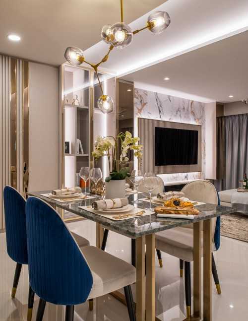 Modern Dining Room at Tampines GreenVerge