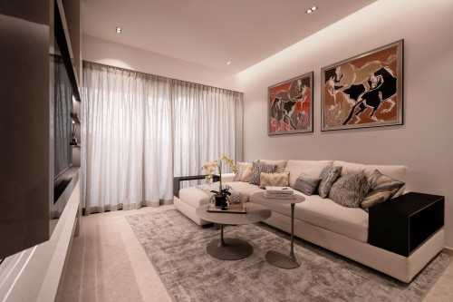 Modern Living Room at Seaside II