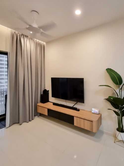 Scandinavian Living Room at NV Residences