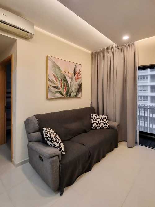 Scandinavian Living Room at NV Residences