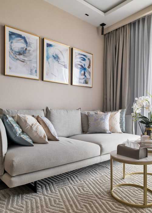 Modern Living Room at Tapestry