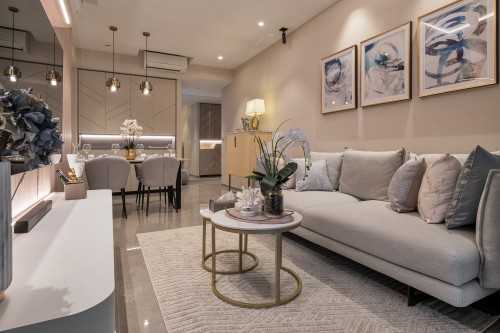 Modern Living Room at Tapestry