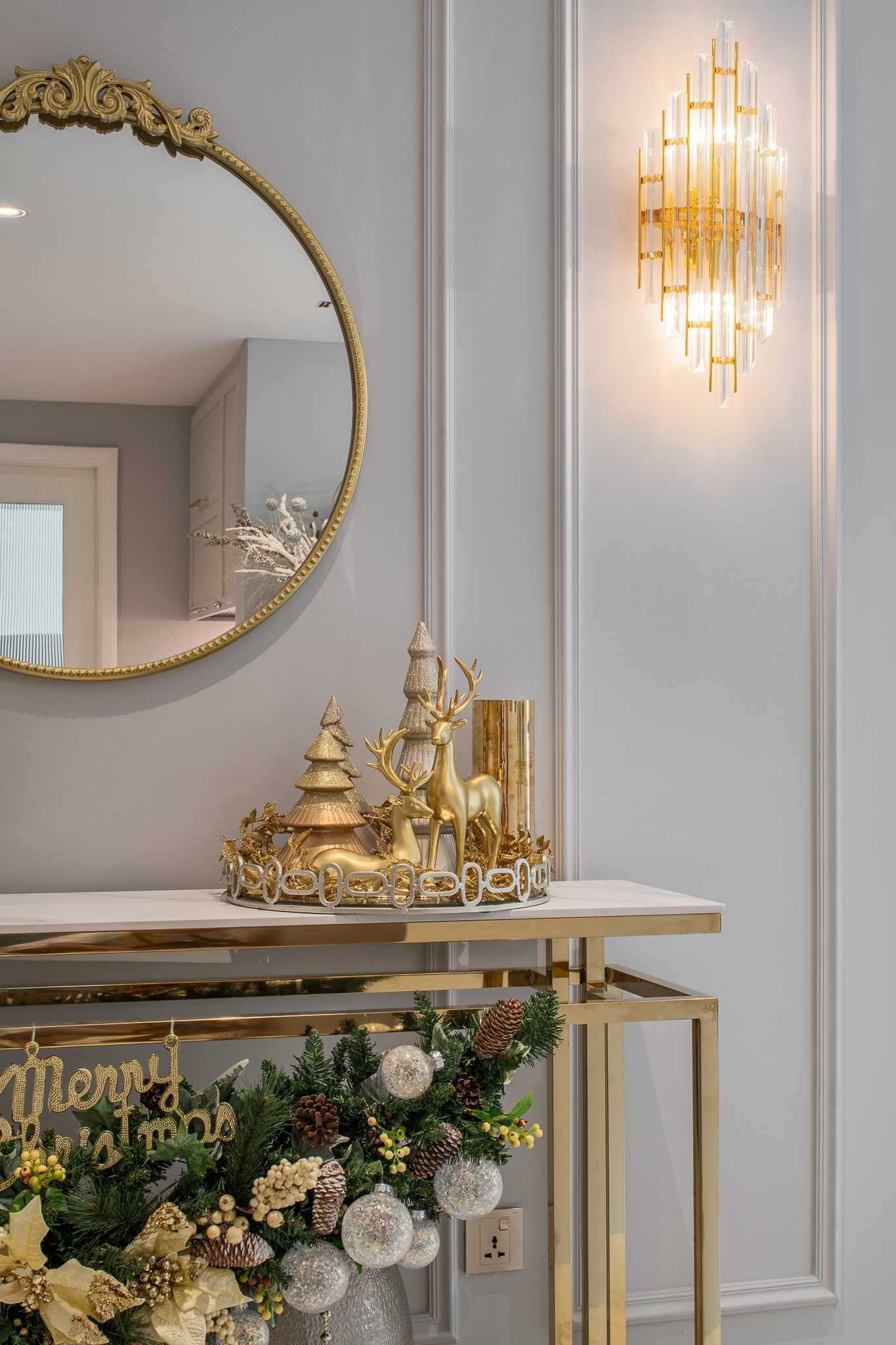 Modern Entryway with Mirror and Bathroom Mirrors