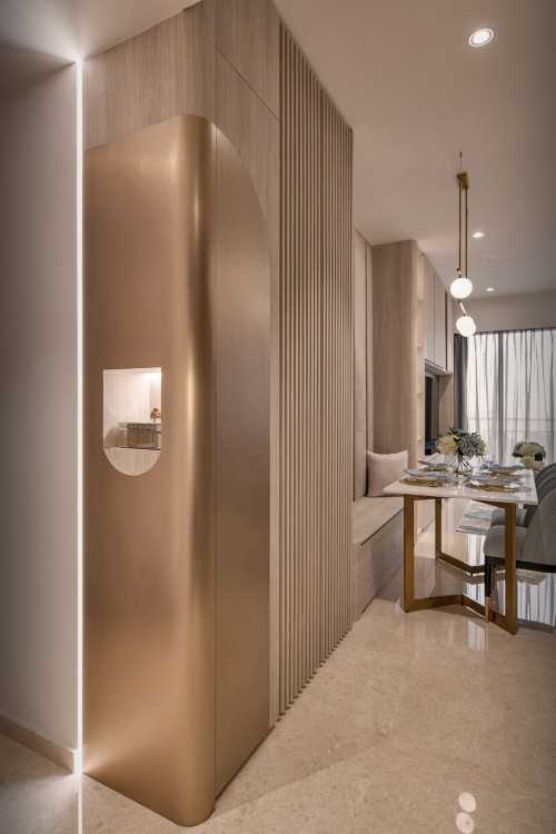 Modern Entryway at Seaside